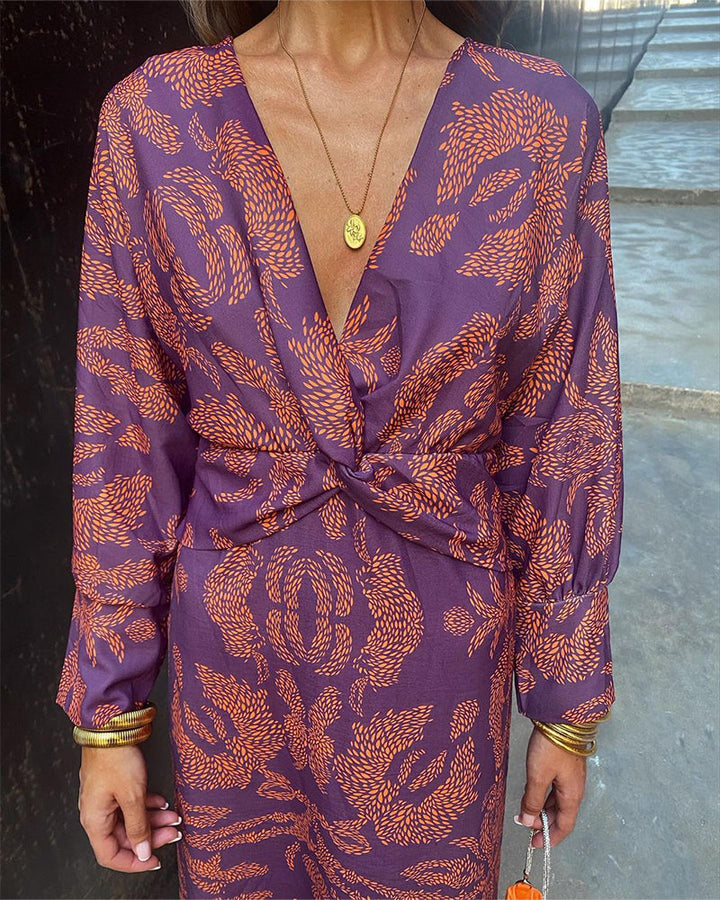 Amelia Arielle - Boho Luxe Wrap Dress