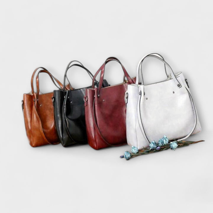 Amelia - 4-Piece Vintage Bag Set