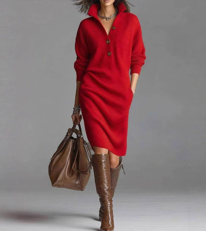 Amelia Zoe | Warm Knit Dress