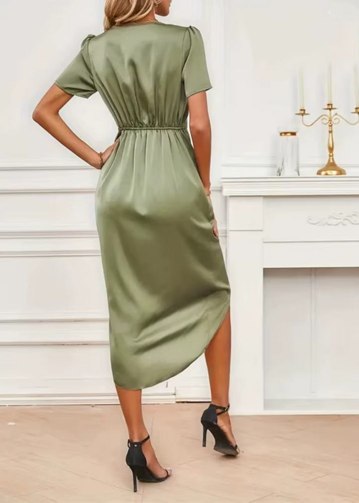 Amelia Ariana - Elegant Midi Dress