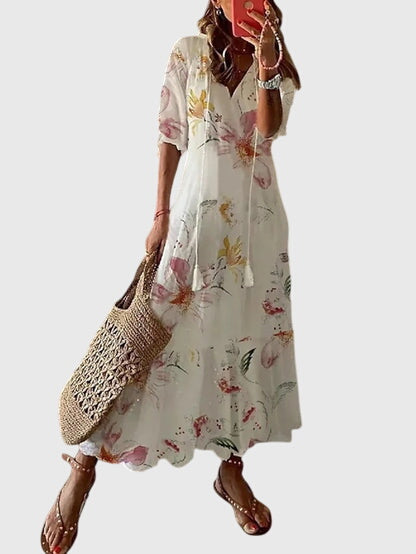 Amelia™ | Boho Vintage Summer Dress