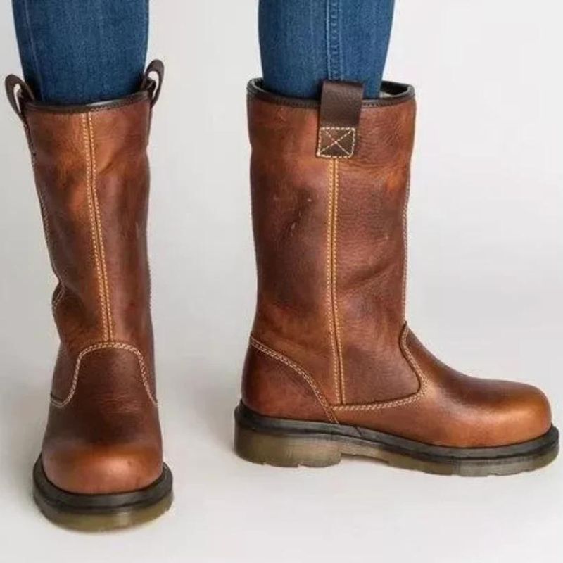 Linea Winter Leather Boots
