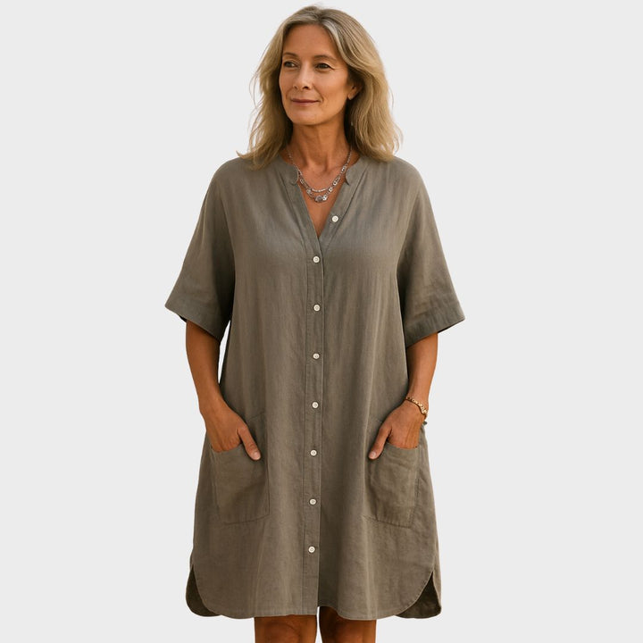 Amelia Alva | Ibiza-Inspired Shirt Dress